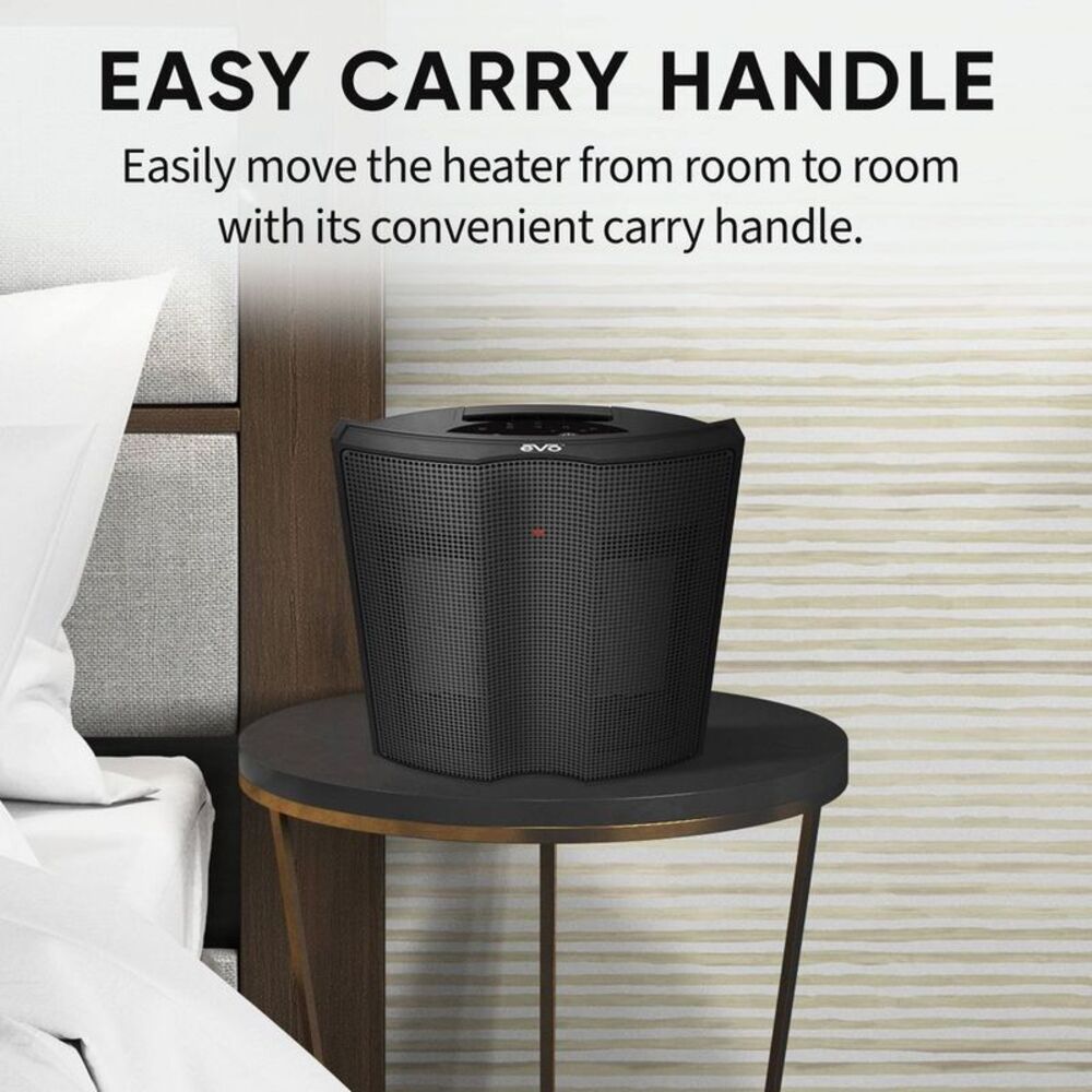 EVO Evolution Twin Ceramic Personal Space Small Po Black - Picture 11 of 11